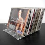 MayRecords Acrylic CD Display Rack Transparent-0
