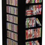 Venture Horizon Black Finish Revolving Media Storage-0
