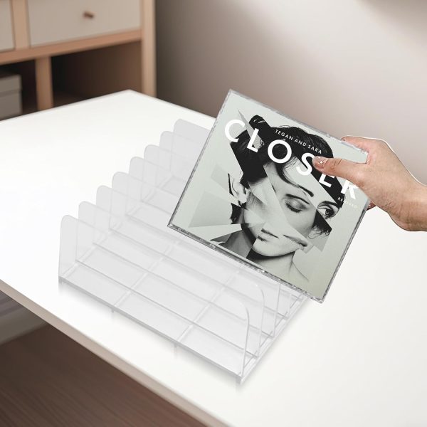 Transparent CD Display Rack by YUYUDEHM Electronics-3