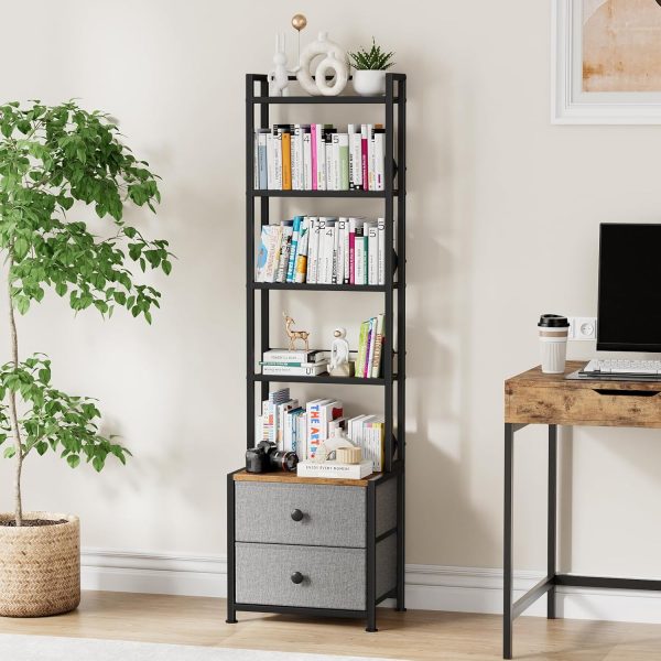 Epouseter Large Capacity CD Storage Rack White-5