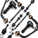 SCITOO Front Suspension Kit for 2005-2008 Ford F-150 Steel Pre‑greased-0