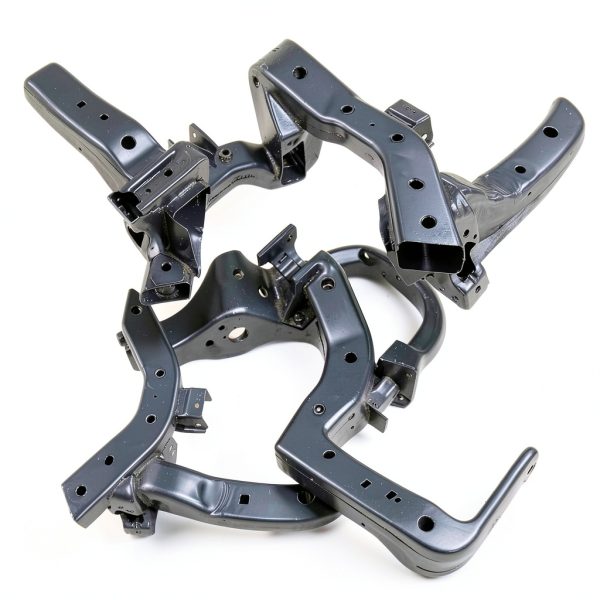 TOPAZ Front Suspension Crossmember for Dodge Charger Black Alloy Steel-1