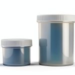 Polypropylene Wide Mouth Jar JG Finneran 1oz with White Closure-0