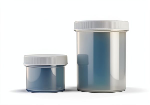 Polypropylene Wide Mouth Jar JG Finneran 1oz with White Closure-0
