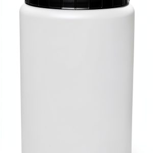 Kartell 226415-1500 HDPE Cylindrical 1500mL Lab Specimen and Storage Jar, with Cap (Pack of 10)-0