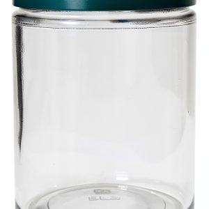 Clear 6 oz Round Jar with Thermo F217 & PTFE Cap – Qorpak GLC-05919-0